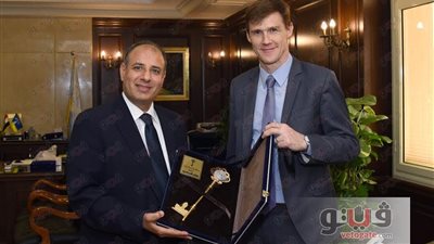 بالصور.. محافظ الإسكندرية يستقبل سفير بريطانيا بالقاهرة