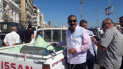 ضبط نصف طن دقيق مدعم بأحد المخابز في بورسعيد