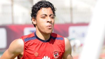 أكرم توفيق ينتظم في تدريبات الأهلي بعد العودة من أمم أفريقيا للشباب