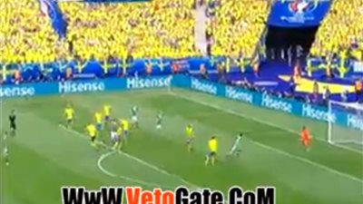 بالفيديو.. حارس السويد يحرم أيرلندا من فرصة هدف