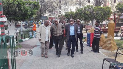 بالصور.. «الهراس» يتفقد أعمال التطوير بالعجوزة