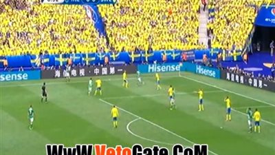 بالفيديو.. «السويد» تتعادل سلبيا أمام أيرلندا بالشوط الأول