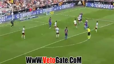 بالفيديو.. ميسي يتقدم لـ«برشلونة» بالهدف الأول في فالنسيا