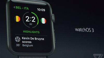 بالصور.. آبل تطلق الإصدار الجديد لنظام «آبل ووتش OS3»