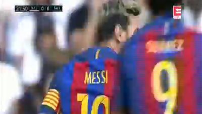 بالفيديو.. برشلونة يتقدم بهدف على فالنسيا في الشوط الأول