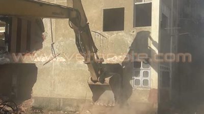 بالصور.. إخلاء عمارة 29 بـ«ناصر» في بورسعيد