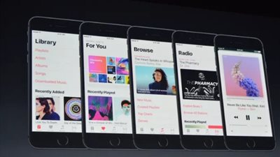«أبل» تعلن عن إضافة تعديلات لخدمة الموسيقى الخاصة بها