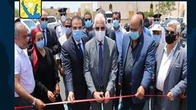 محافظ جنوب سيناء يفتتح طريق حي النادي وشارع طابا