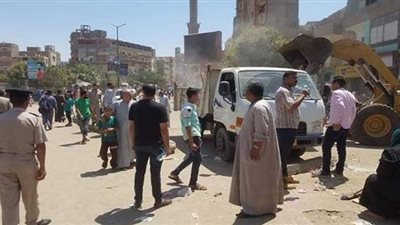 تحرير 56 محضر مخالفة في حملة مكبرة بالمنيا