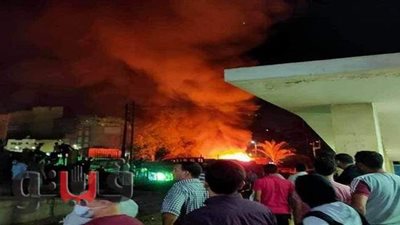 النيابة تعاين موقع حريق محطة قطارات الزقازيق | صور