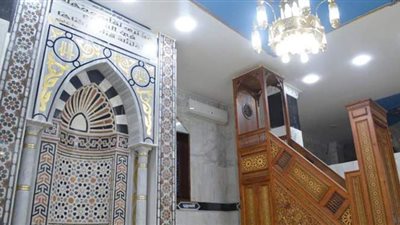 مسجد الدكتور محمد مشالي طبيب الغلابة بنادي الزمالك | صور