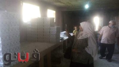 ضبط مصنع حلوى غير مرخص وسكر مجهول المصدر ببني سويف | صور