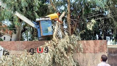 إغراق متنزهات القنطرة شرق بالمياه لمنع التجمعات | صور