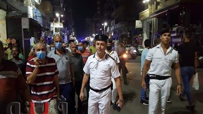 حملة مكبرة بعرب بورسعيد لإزالة الإشغالات | صور