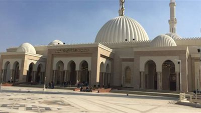 شاهد.. صلاة عيد الأضحى من مسجد الفتاح العليم