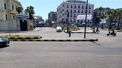 حدائق ومتنزهات خالية من المحتفلين فى أول أيام عيد الأضحى المبارك فى الإسكندرية