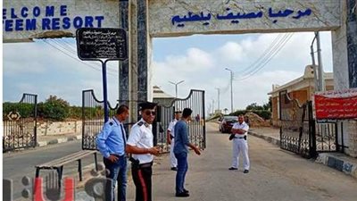 تشديدات أمنية لمنع دخول شواطيء مصيف بلطيم خلال العيد | صور