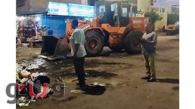 رفع 1708 أطنان مخلفات بمراكز ومدن كفر الشيخ