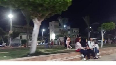 الحدائق ملاذ مواطني المنصورة  في أول أيام عيد الأضحي | فيديو وصور