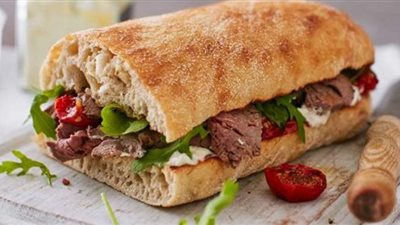 طريقة عمل روست بيف بالطماطم والثوم