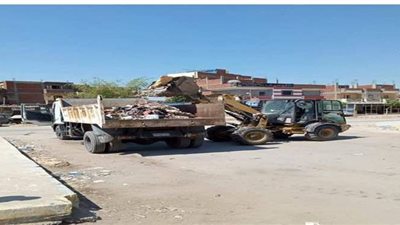 رفع 40 طنا من القمامة عن مدينة المستقبل بالإسماعيلية