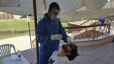 المقاولون يجري المسحة السابعة قبل استناف التدريبات | صور