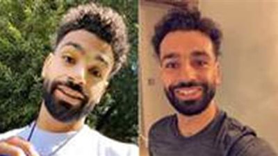 محمد صلاح من أمام أحد التماثيل الفرعونية: نحن في كل مكان |صورة