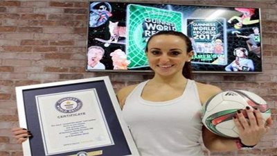 فنزويلية تدخل موسوعة جينيس لـ