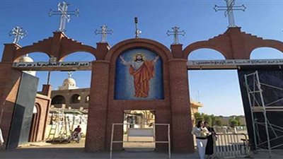 دير مارجرجس بالرزيقات يعلن عن فتح أبوابه لاستقبال الزائرين