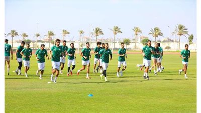 المصري يتدرب علي فترتين استعدادا للزمالك | صور