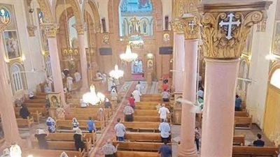 أول  قداس بعد كورونا فى كنائس سوهاج | صور