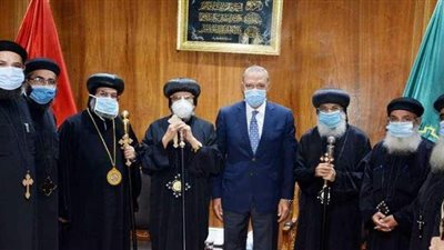 أول قداس بعد كورونا بكنائس القليوبية.. مواطن فقط بكل صف والدعوة مسبقة