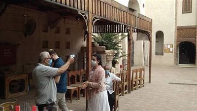 أول قداس بكنيسة العذراء بكفرالشيخ.. 18 شرطا للمصلين | صور