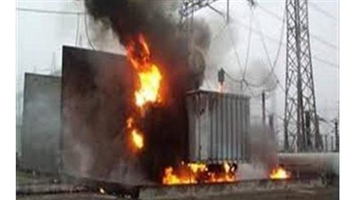 انتداب المعمل الجنائي لبيان سبب حريق محول كهرباء في الجيزة