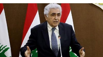 وزير الخارجية اللبناني يعتزم تقديم استقالته الإثنين