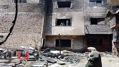 بعد محاصرتها 9 أسر.. القصة الكاملة لحريق حسن صالح بالشرقية| صور