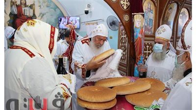 20 صورة ترصد قداس كنيسة الشهيدة دميانة في قنا برئاسة الأنبا شاروبيم