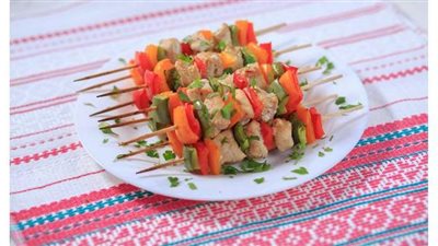 طريقة عمل شيش طاووق في الفرن