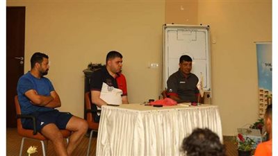 مجلس المصري يؤازر الفريق قبل موقعة الزمالك | صور