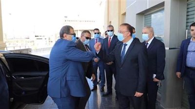 محافظ الإسكندرية يستقبل وزير القوى العاملة لتفقد منظومة التحول الرقمي