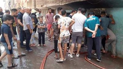 السيطرة على حريق بـ