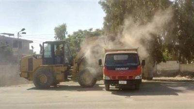 رفع 30 طنا من القمامة عن مدينة القنطرة شرق