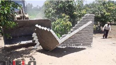 حملة جديدة لإزالة مخالفات البناء فى أكتوبر