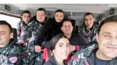 انفجار بيروت.. الصورة الأخيرة لفريق الإطفاء اللبناني المفقود