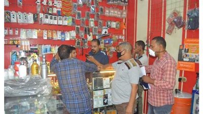 لجان للمرور على المحال التجارية بمدينة الخارجة في الوادي الجديد