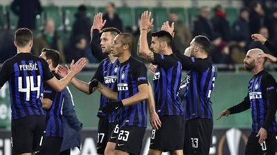 إنتر ميلان يفوز على خيتافي 0/2 ويتأهل لربع نهائي الدوري الأوروبي