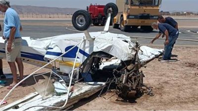 الطيران المدني تشكل لجنة لبحث أسباب حادث طائرة الجونة