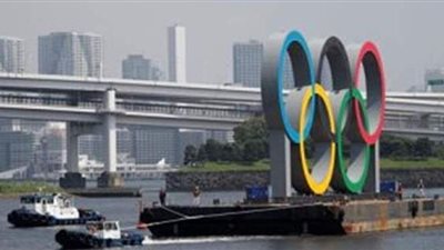 حكومة طوكيو تزيل النصب العائم للحلقات الأولمبية