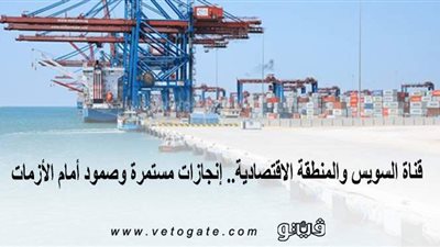 قناة السويس والمنطقة الاقتصادية.. إنجازات مستمرة وصمود أمام الأزمات | انفوجراف