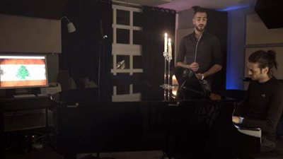 الشرنوبي يدعم لبنان بعد كارثة المرفأ  بـ“من قلبي سلام لبيروت